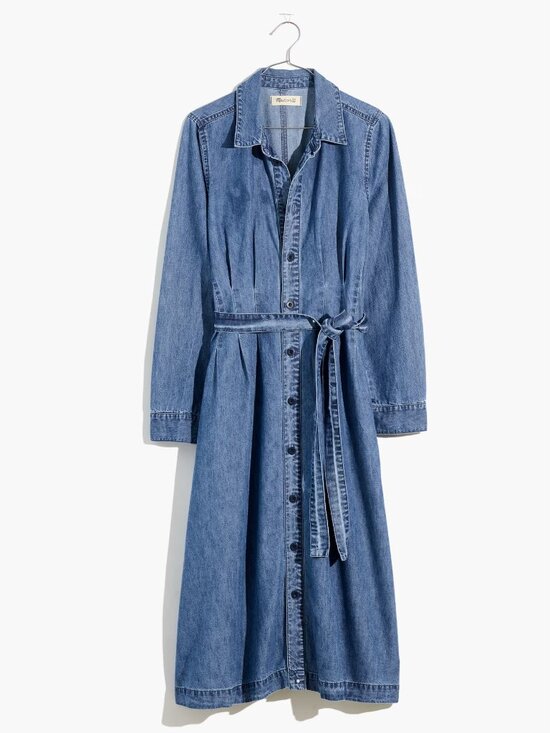 Madewell Dresses & Skirts - Madewell Tie-Waist Shirtdress: Denim Edition: Size 2